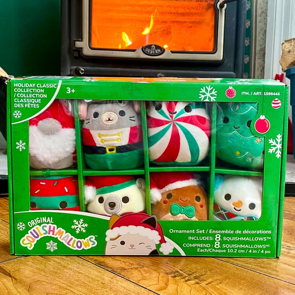 Squishmallows Christmas Ornament Set *